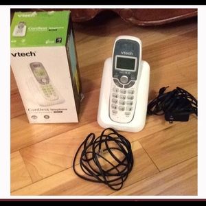 Vtech VT6s6114 Dect 60 cordless phone system new single vetch phone new open box